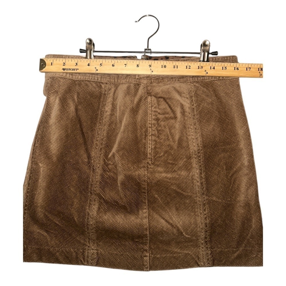 Charter Club Womens Brown Corduroy Skirt, Size 10 - Picture 6 of 7